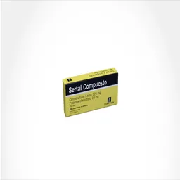 Sertal Compuesto (125 mg / 10 mg)