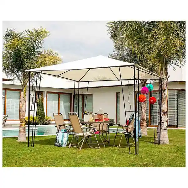 Carpa Pergola Hierro Crudo