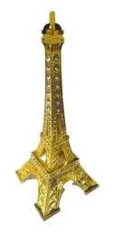 Estatuilla París Torre Eiffel Decorativa Dorada 18 cm
