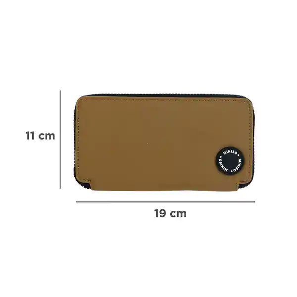 Cartera Larga de Moda Para Mujer Pioneer Verde Oliva Miniso