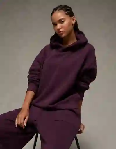 Buzo Mujer Morado Talla SMALL 2814502 American Eagle