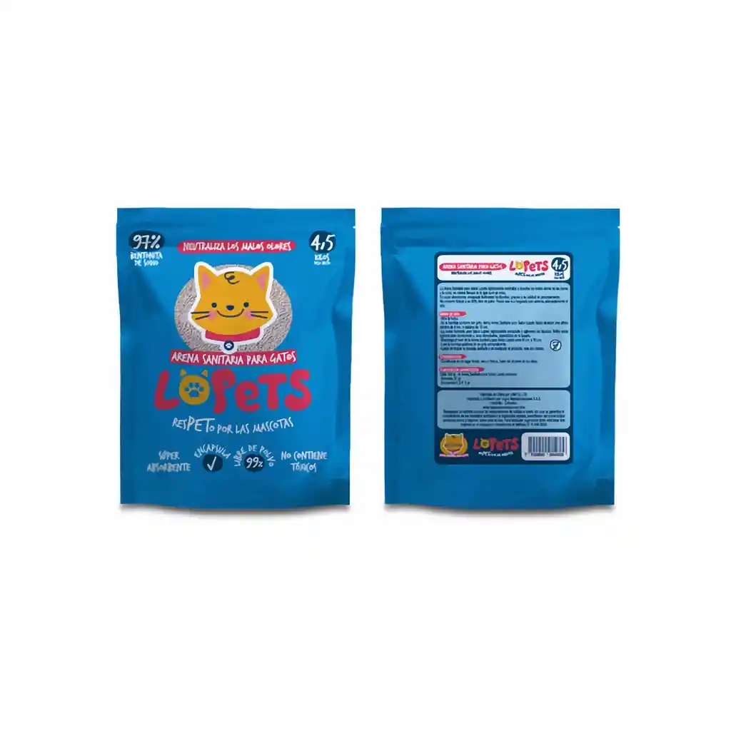 Lopets Arena Para Gatos 4.5 Kg