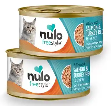 Nulo Alimento para Gato Grain Free Minced Salmon & Turkey 