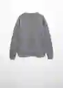Sudadera Spimesh Gris Talla 06 Niños Mango