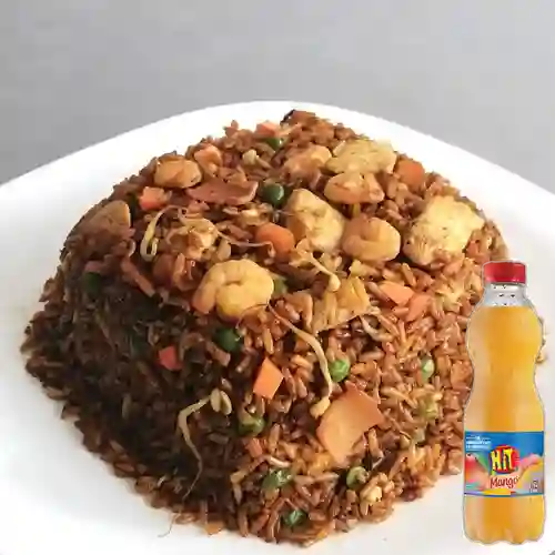Combo Arroz Chino + Hit Mango 500 ml