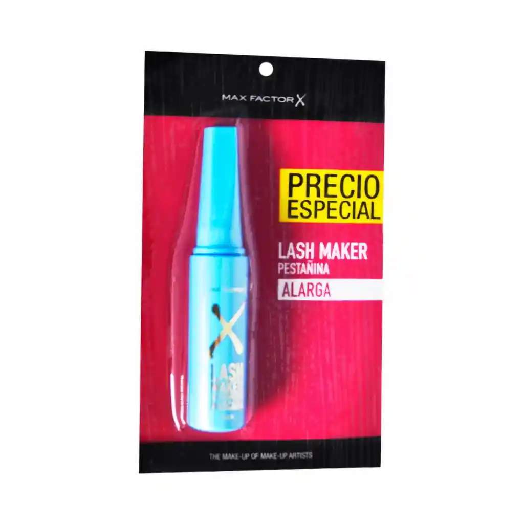 Max Factor Pestañina Lash Maker Alarga Negra