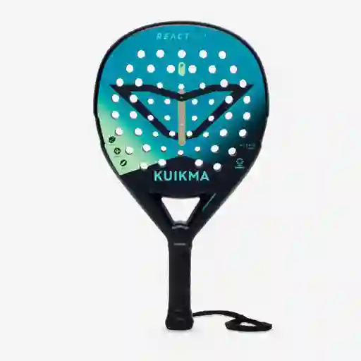 Pala De Pádel Adulto - Kuikma Pr React Soft Verde/azul