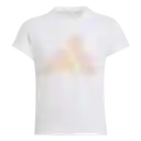 Adidas Camiseta Manga Corta Flwr T de Niña Blanco Talla M