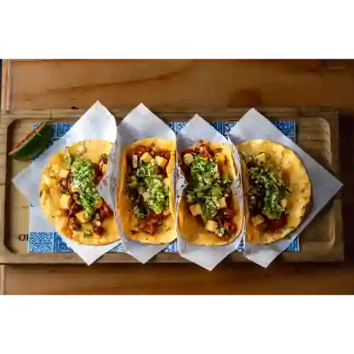 Taco de Chorizo con Papa