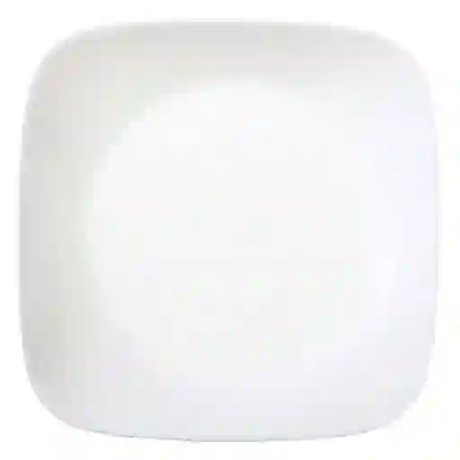 Corelle Plato Blanco Cuadrado 17 cm