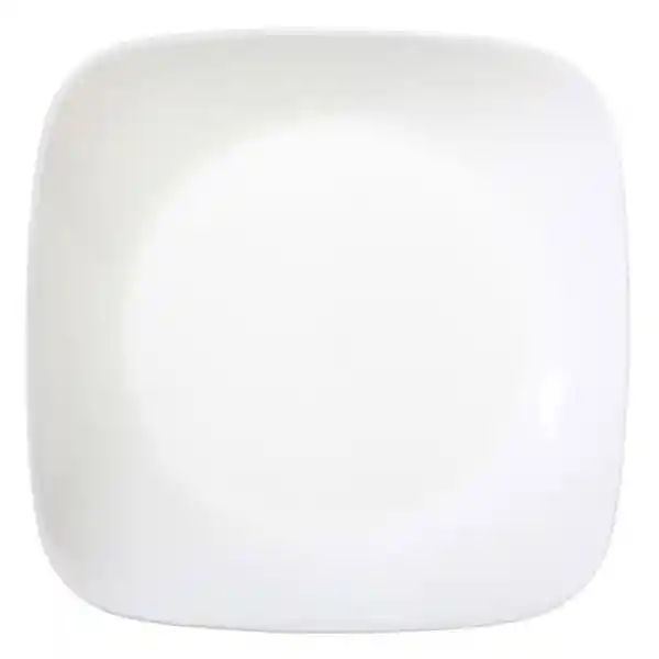 Corelle Plato Blanco Cuadrado 17 cm