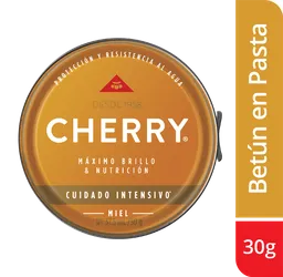 Cherry Betún Pasta Miel