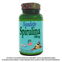 Novadiette Spirulina Suplemento Dietario Oral