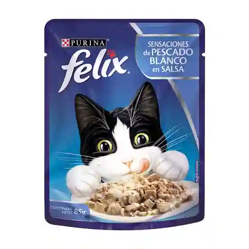 Felix Alimento Húmedo para Gatos Adultos Sensaciones de Pescado 