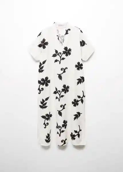 Vestido Karl-A Blanco Talla XS Mujer Mango