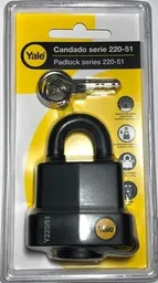 Candado Intemperie Zinc Laminado Y220/51