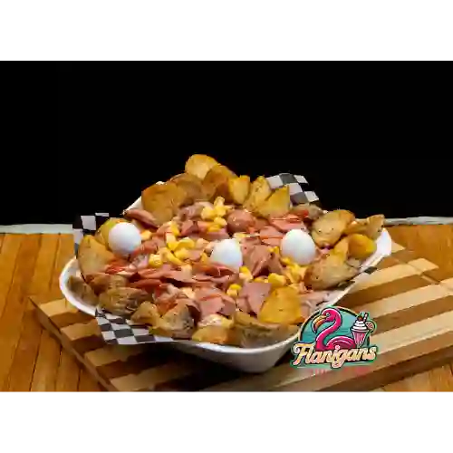 Salchipapas Rusticas