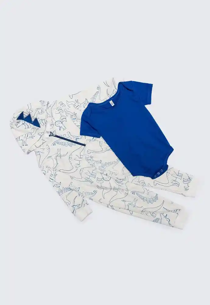 Buso + Pantalon + Body 0/3 Meses-estamp 2