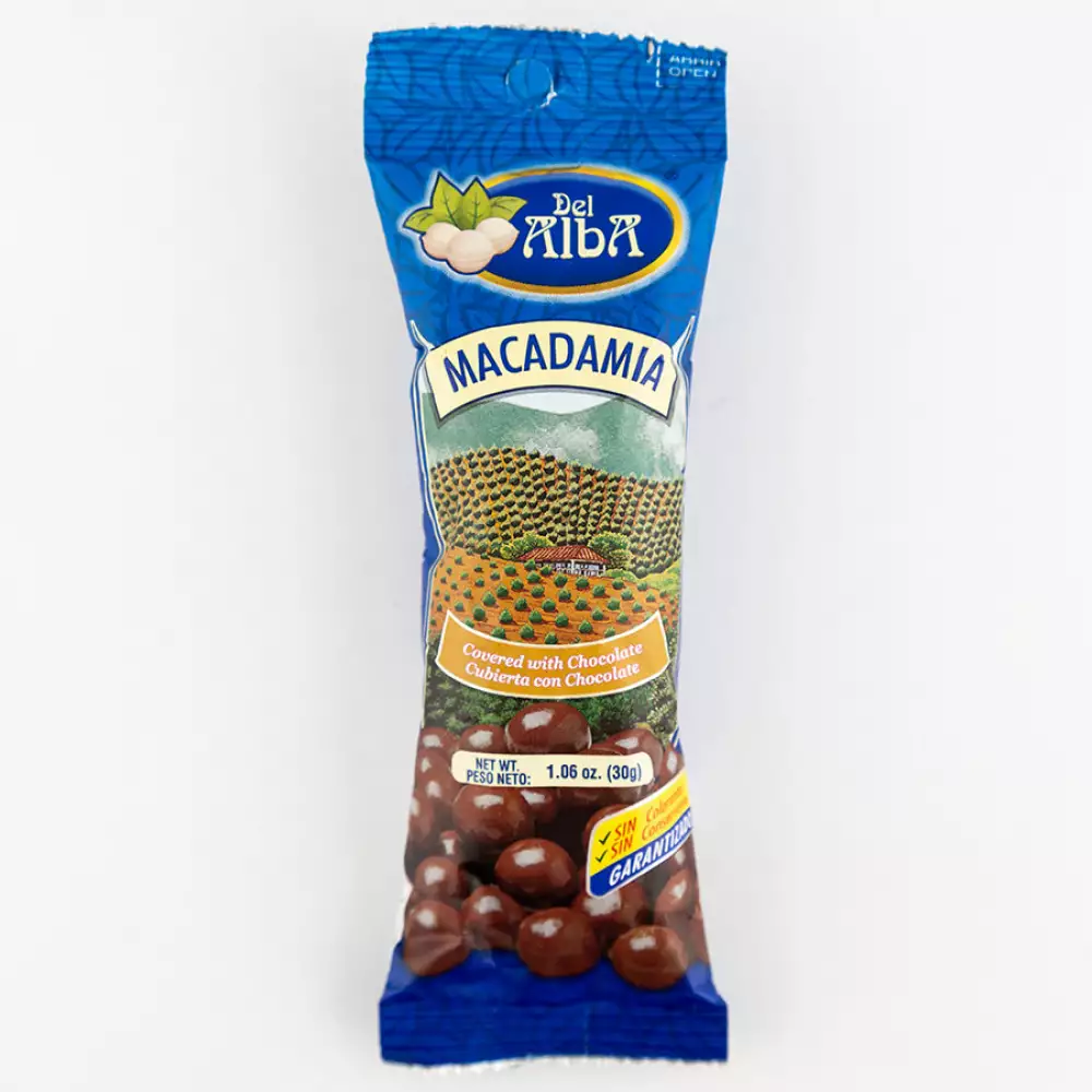 Del Alba Macadamia con Chocolate 30 g