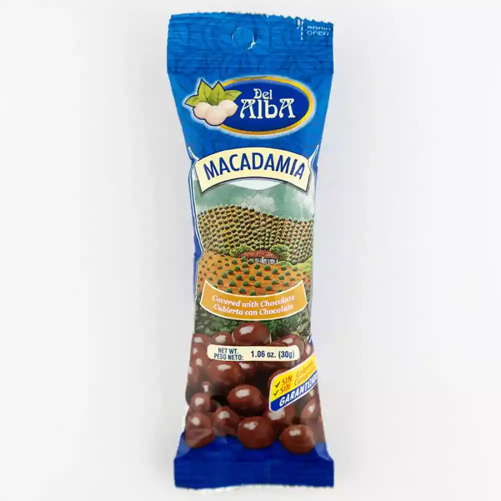 Del Alba Macadamia con Chocolate 