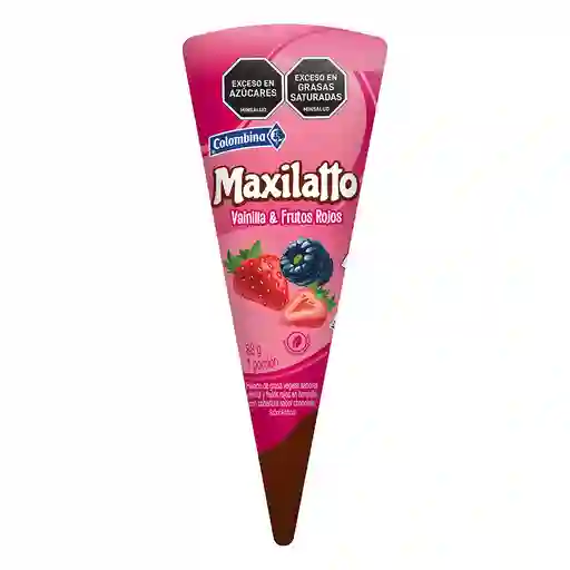 Maxilatto Cono de Helado de Vainilla y Frutos Rojos