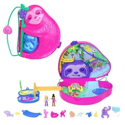 Polly Pocket Bolso Familia de Perezosos
