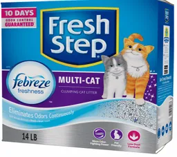 Fresh Step Arena Gatos Multi Cat Elimina Olores