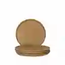 Set Plato Mediano Manos 22 cm Ambiente Gourmet