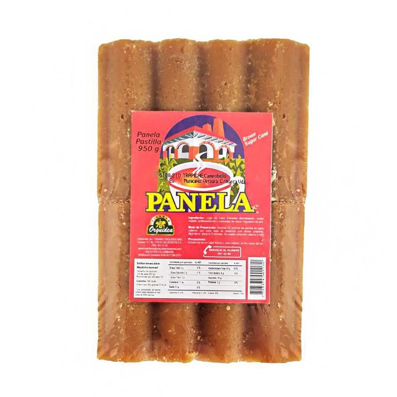 Orquidea Panela Pastilla 950 g