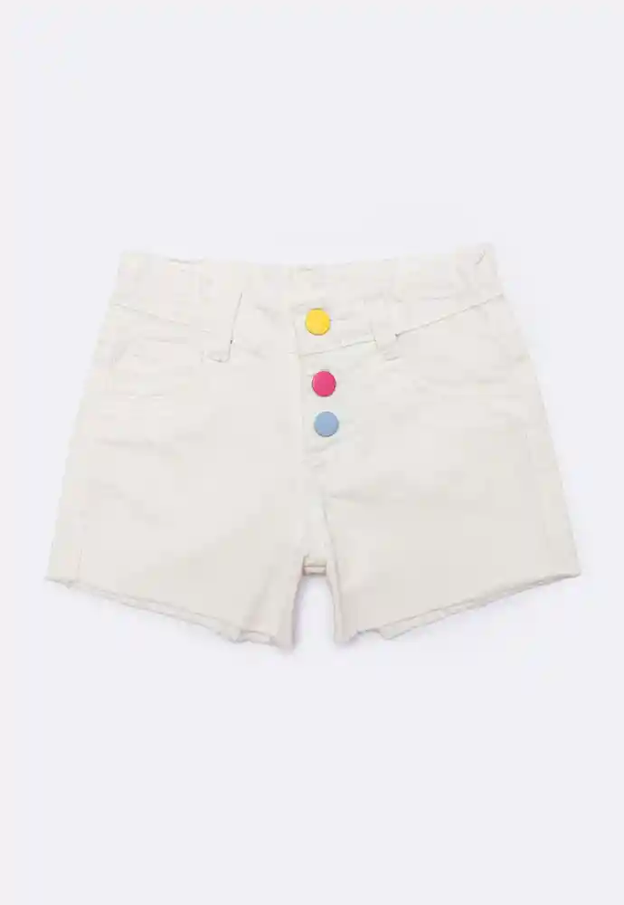 Short Indigo 4t-blanco
