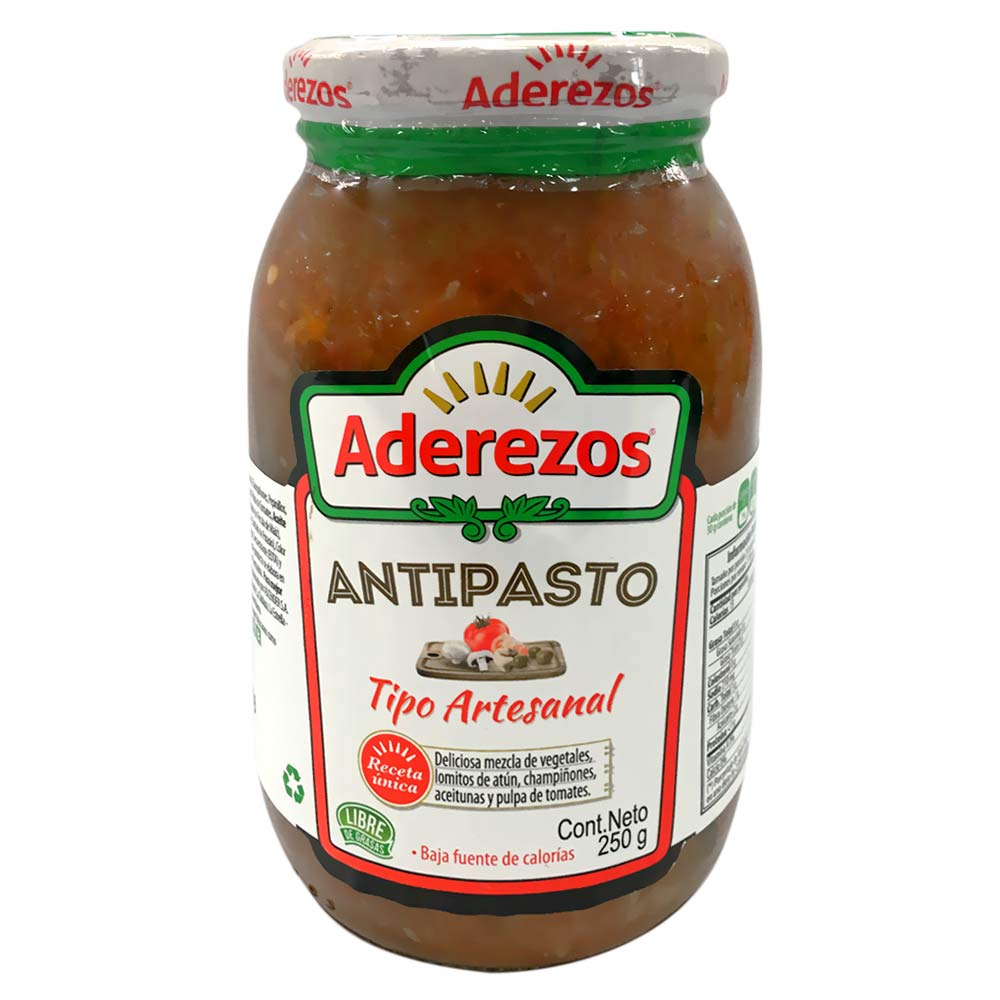 Aderezos Antipasto Tipo Artesanal 250 g