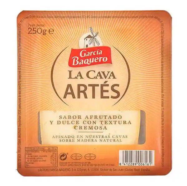 Garcia Baquero Queso la Cava Artes