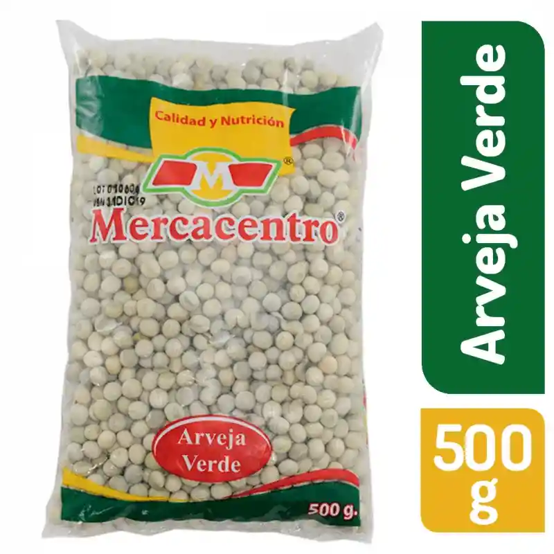 Arveja Mercacentroverde Seca