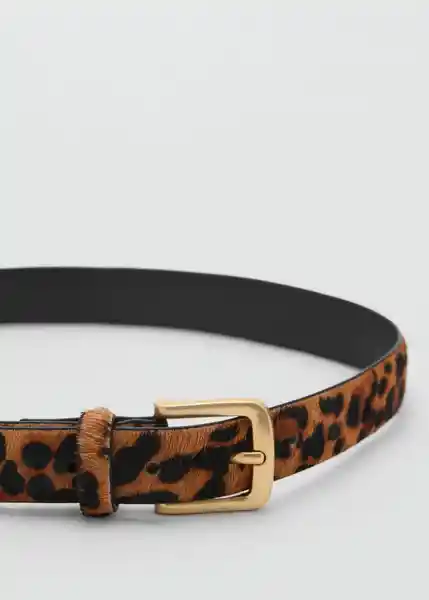 Cinturón Leo2 Marron Talla L Mujer Mango
