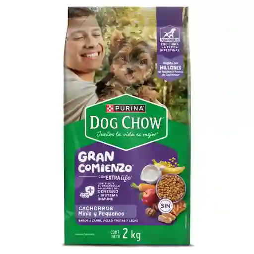 Alimento para perro Dog Chow Cachorros Gran Comienzo Minis y Pequeños x 2kg