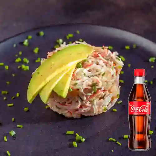 Combo Crab Salad + Coca Cola Original 300 ml