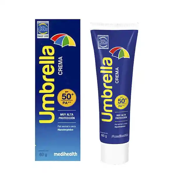 Umbrella Bloqueador Solar Crema SPF 50+ 60 g