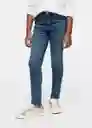 Jeans Skinny3 Tejano Oscuro Talla 06 Niñas Mango