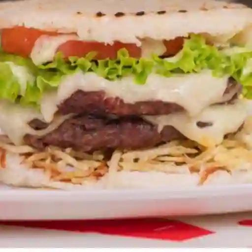 Arepa Burger Doble Carne