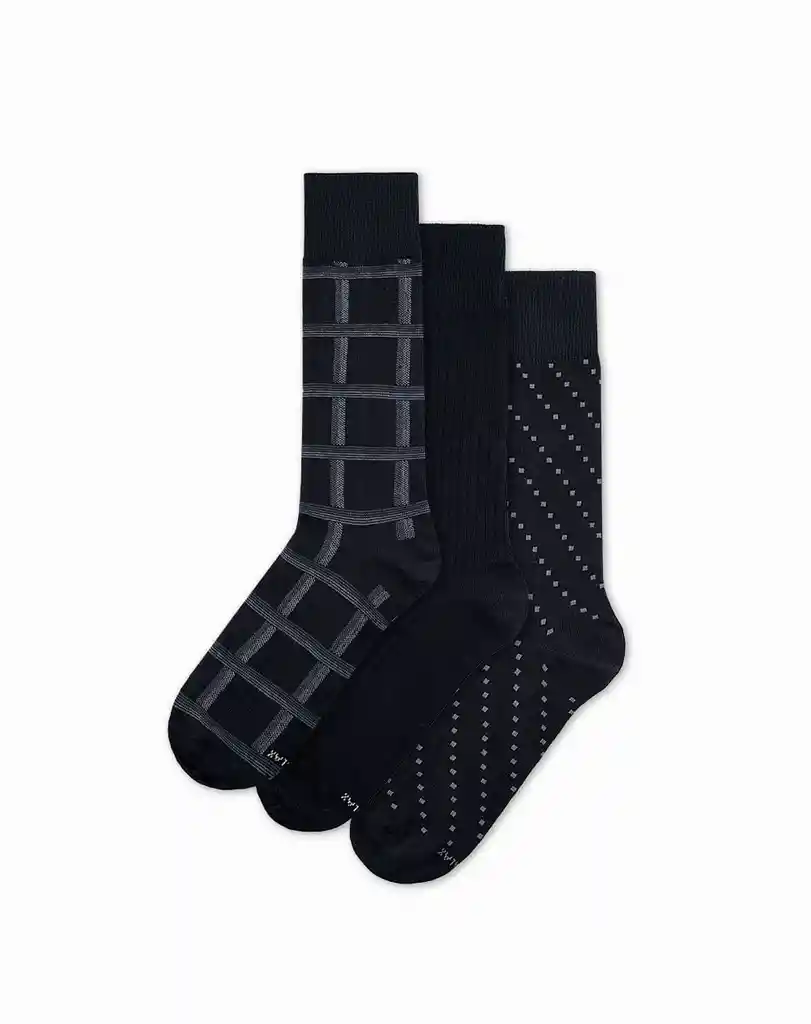 Medias Formales Largo Masculino Cincinnati X3 Galax