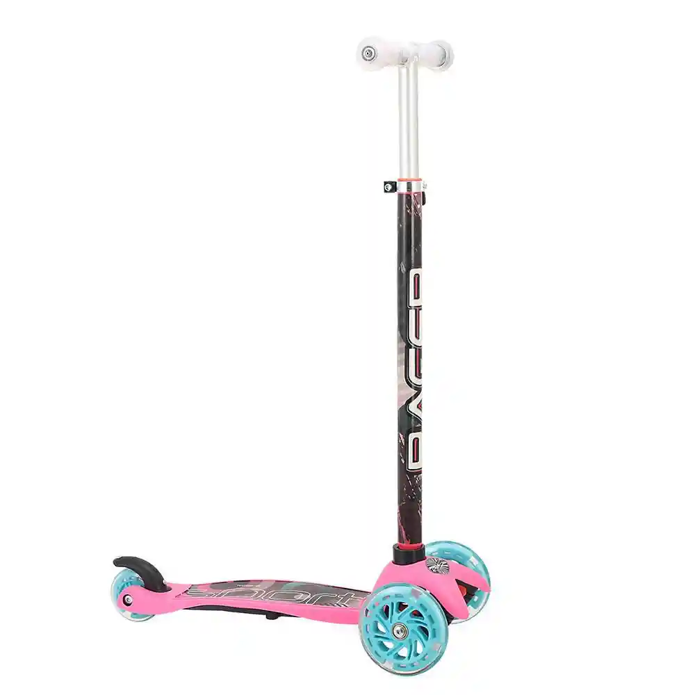 Scooter Micro 3 Ruedas Rosado & Morado Racer Marca Exclusiva 11078r