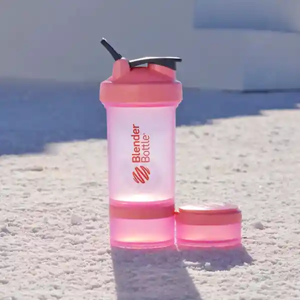 Blender Bottle Botella Shaker Prostak V2 Rosa 22 Oz