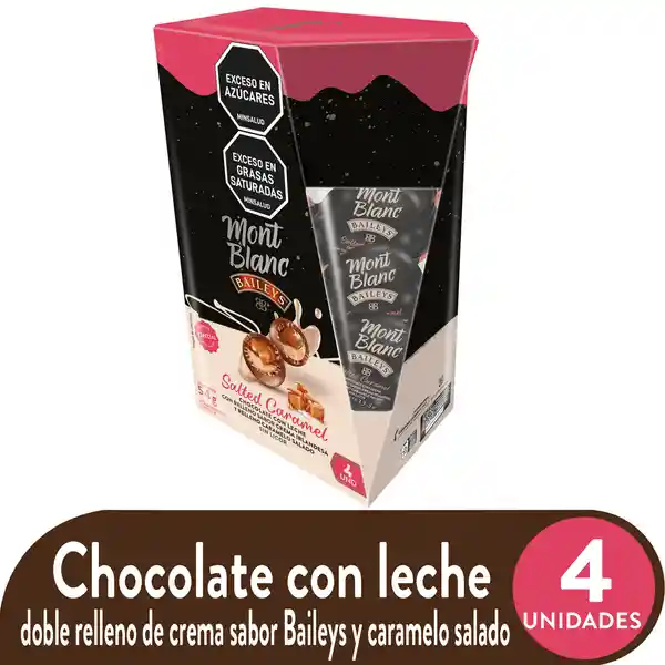 Montblanc Chocolate con Leche Relleno de Baileys