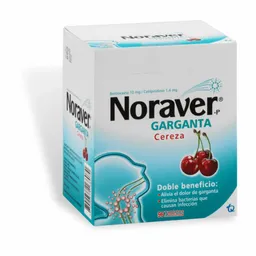 Noraver Garganta (10 mg / 1.4 mg)