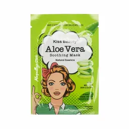 KISS BEAUTY Mascarilla Facial Velo Aloe Vera 1354-03A