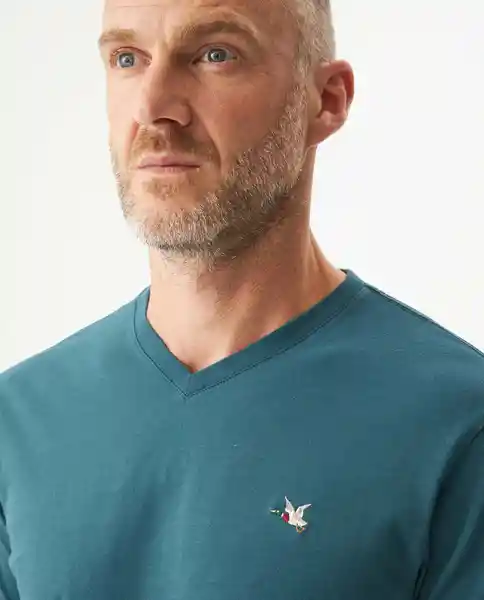 Camiseta Basic Verde Escoces Ultraoscuro XS Chevignon