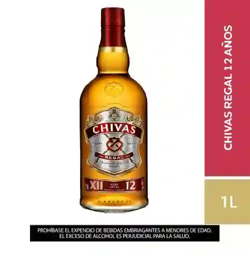 Whisky Chivas Regal 12 Years 1000 Ml