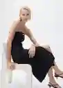 Vestido Dali Negro Talla M Mujer Mango
