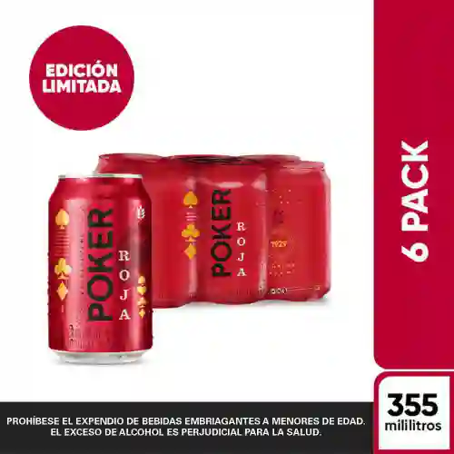 Poker Roja 330ml