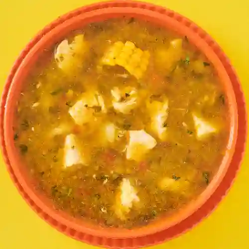 Sopa de Pollo Mediana (1-2 Personas)